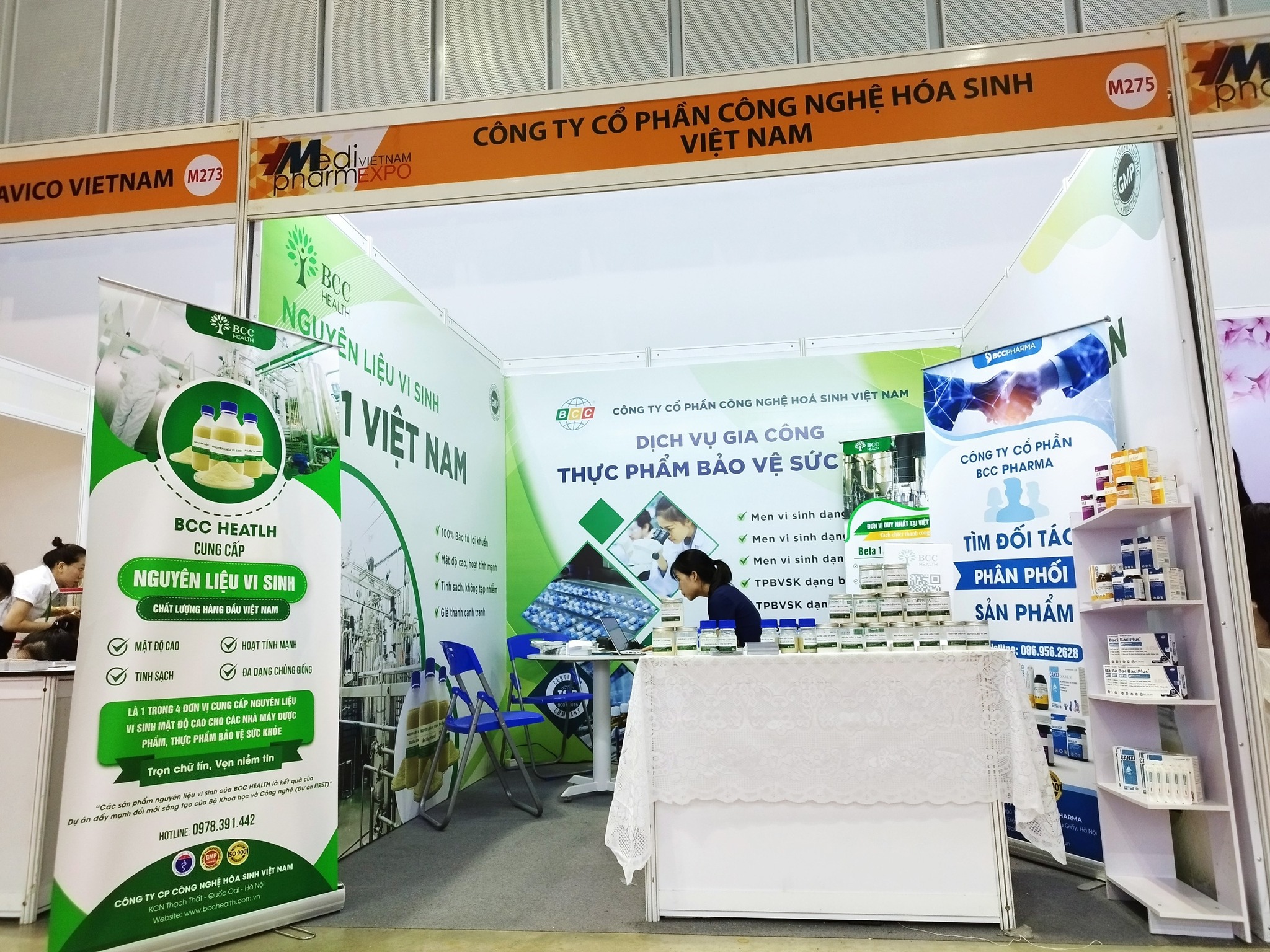 BCC tại Triển lãm Quốc tế chuyên ngành Y Dược -Vietnam Medi-Pharm Expo năm thứ 20