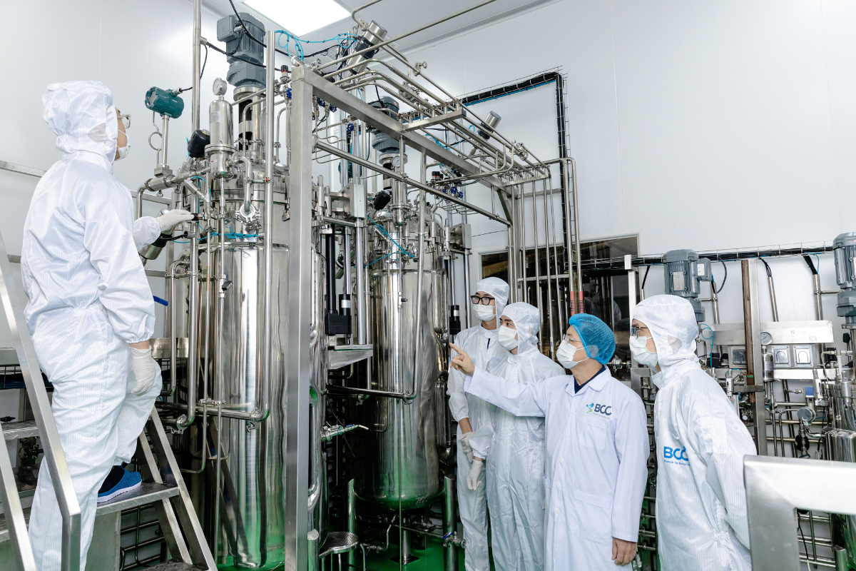 Hệ thống lên men công suất lớn tại nhà máy BCC