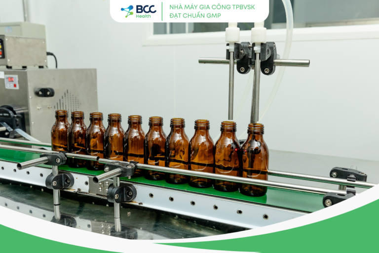 Gia công siro tăng đề kháng cho bé tại BCC Health Giải pháp toàn diện cho doanh nghiệp