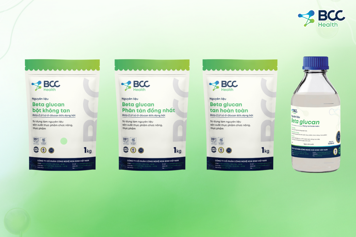 Nguyên liệu Beta glucan của BCC Health